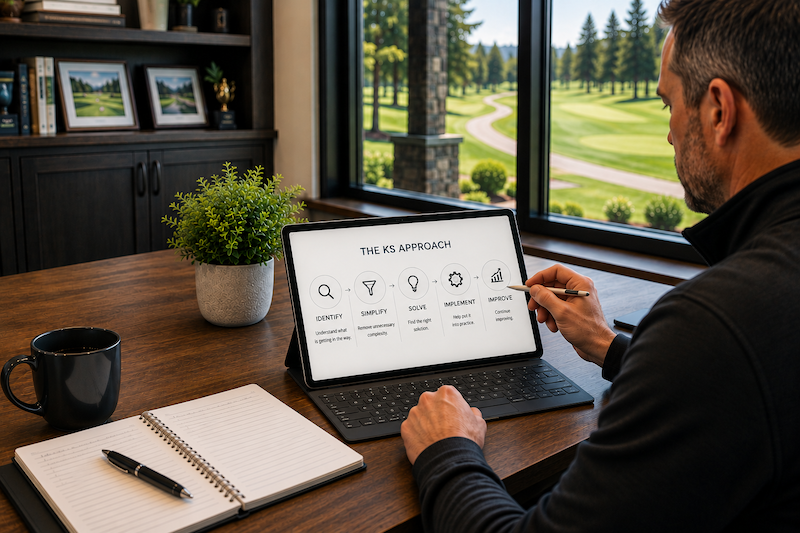 The KS Approach — five-step consulting methodology