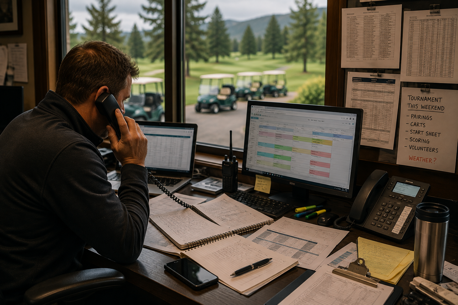 Golf operations complexity